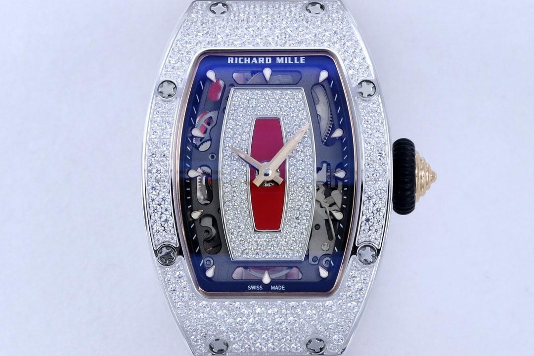 [Richard Mille RM07-1 Kırmızı Dudak - Siyah Dudak Serisi-Bilekte Açan Mekanik Gül] — 20. fotoğraf