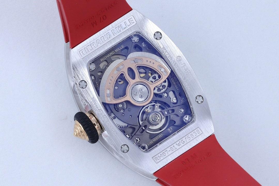 [Richard Mille RM07-1 Kırmızı Dudak - Siyah Dudak Serisi-Bilekte Açan Mekanik Gül] — 26. fotoğraf