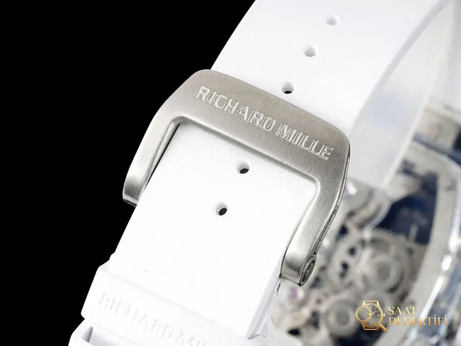 Richard Mille RM56-01 5601 Şeffaf Kasa (Beyaz) Tourbillon Saat İncelemesi - Bilekte Duruş ve Kasa Orantısı