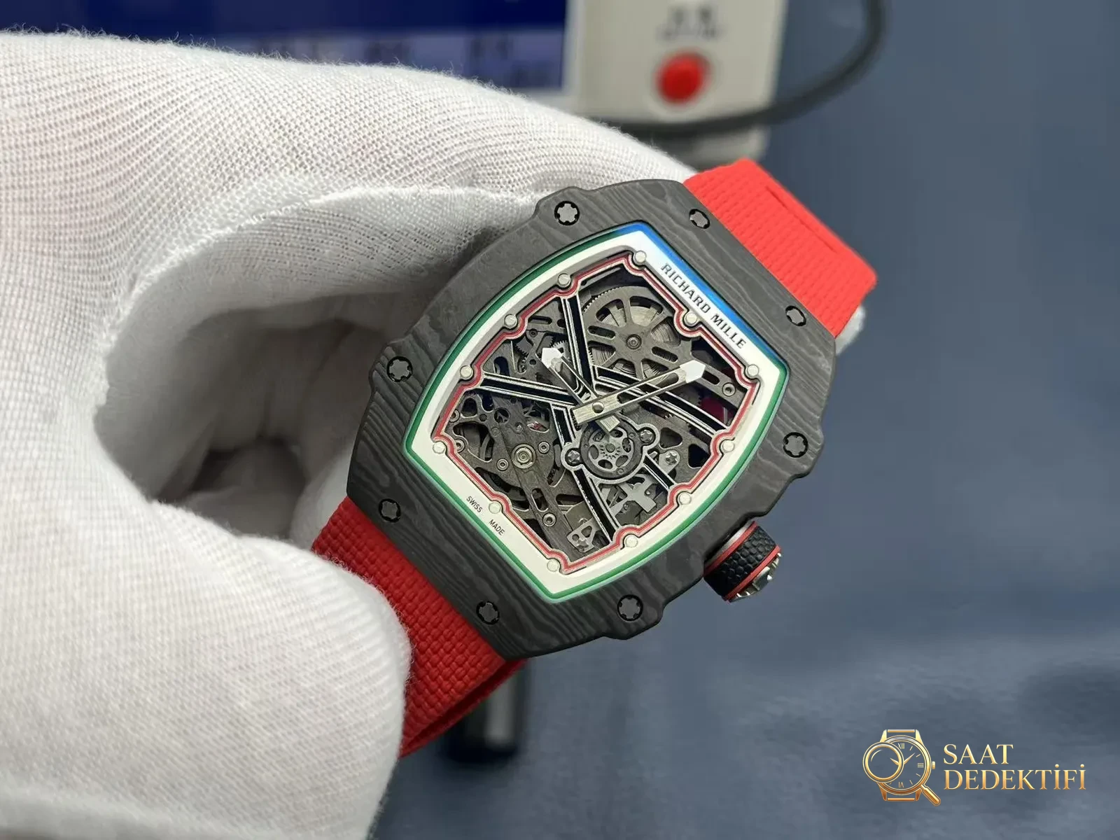 Richard Mille RM67-02 V3 Nihai Replika Sürümü Tanıtıldı! - Arka Kapak ve Mekanizma Detayı