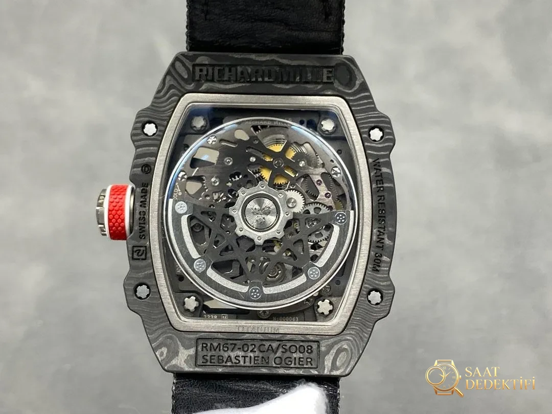 Richard Mille RM67-02 V3 Nihai Replika Sürümü Tanıtıldı! - Bilezik, Toka ve Klips Mekanizması