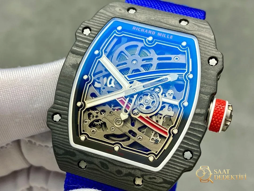 Richard Mille RM67-02 V3 Nihai Replika Sürümü Tanıtıldı! - Kurma Kolu Koruyucusu ve Tepe Logosu