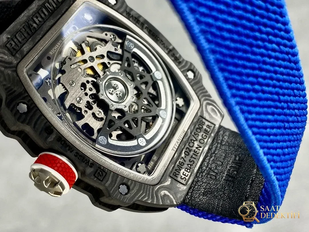 Richard Mille RM67-02 V3 Nihai Replika Sürümü Tanıtıldı! - Kronograf Düğmeleri ve Basış Hissiyatı