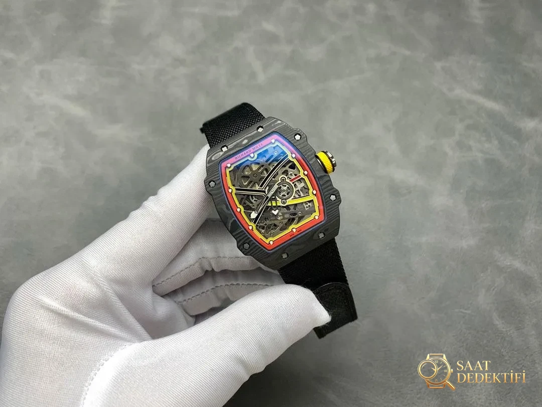 Richard Mille RM67-02 V3 Nihai Replika Sürümü Tanıtıldı! - Kasa Yan Yüzey Fırçalama İşçiliği