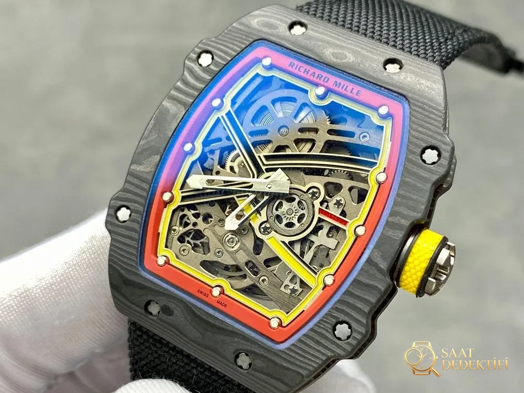 Richard Mille RM67-02 V3 Nihai Replika Sürümü Tanıtıldı! - Kordon Dokusu ve Dikiş Detayları
