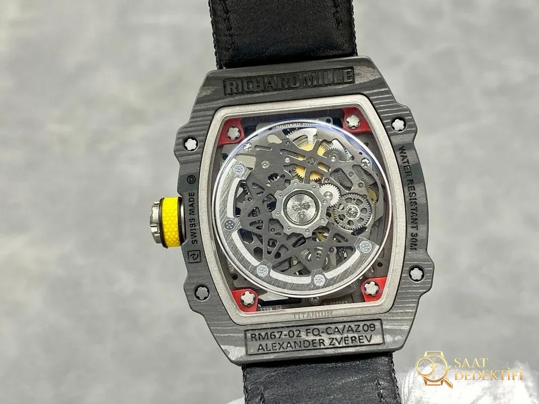 Richard Mille RM67-02 V3 Nihai Replika Sürümü Tanıtıldı! - Tepe Kilit Mekanizması ve Conta Yapısı