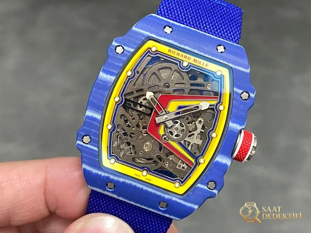 Richard Mille RM67-02 V3 Nihai Replika Sürümü Tanıtıldı! - Kasa Arka Yivleri ve Sızdırmazlık Contası