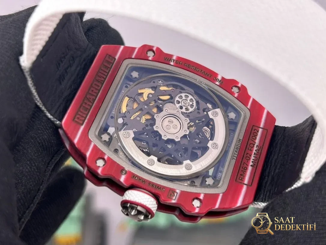 Richard Mille RM67-02 V3 Nihai Replika Sürümü Tanıtıldı! - Mekanizma Regülatör ve Sapma Ayar Bloğu