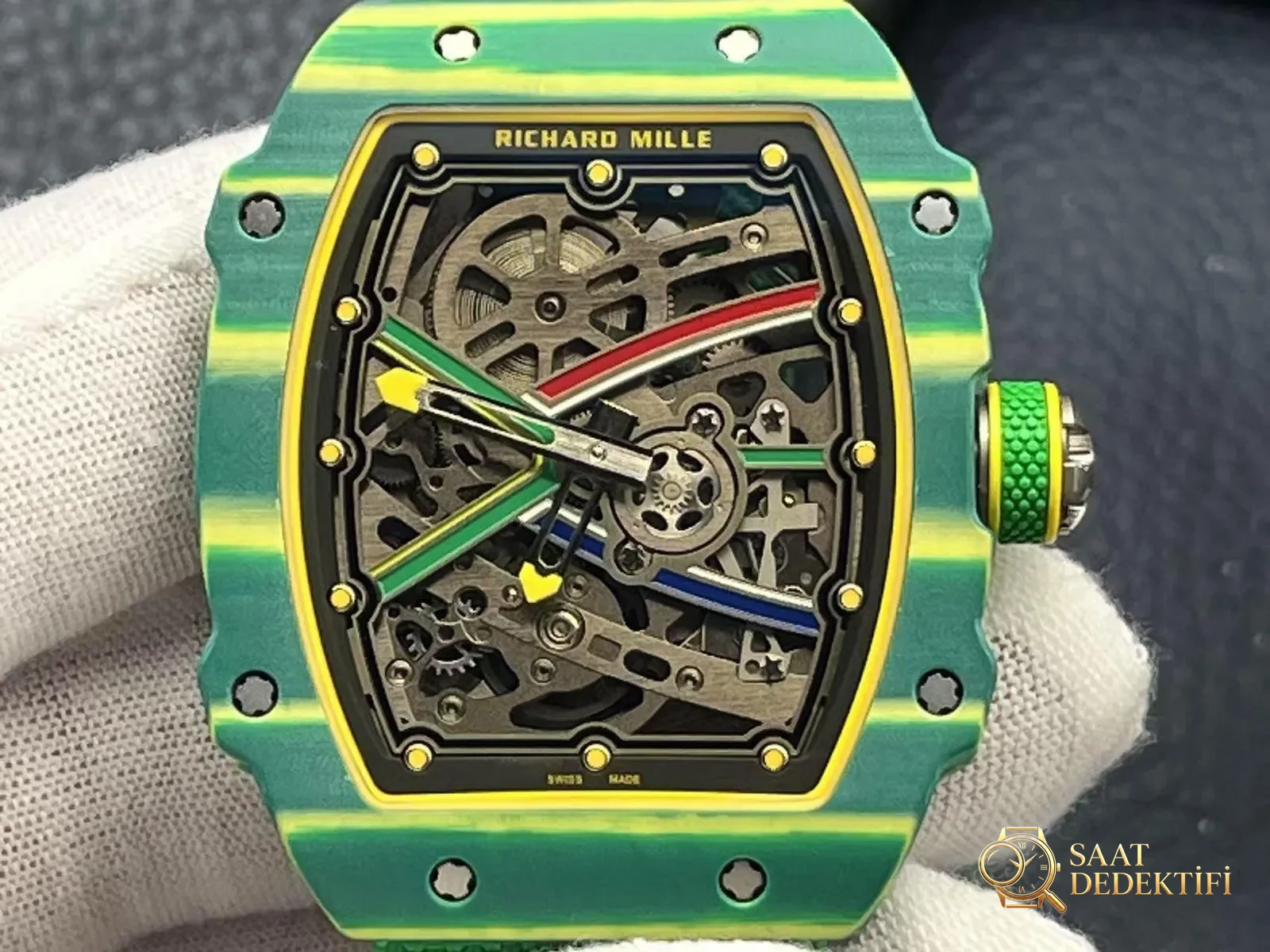 Richard Mille RM67-02 V3 Nihai Replika Sürümü Tanıtıldı! - Arka Kapak Gravür ve Seri Numarası