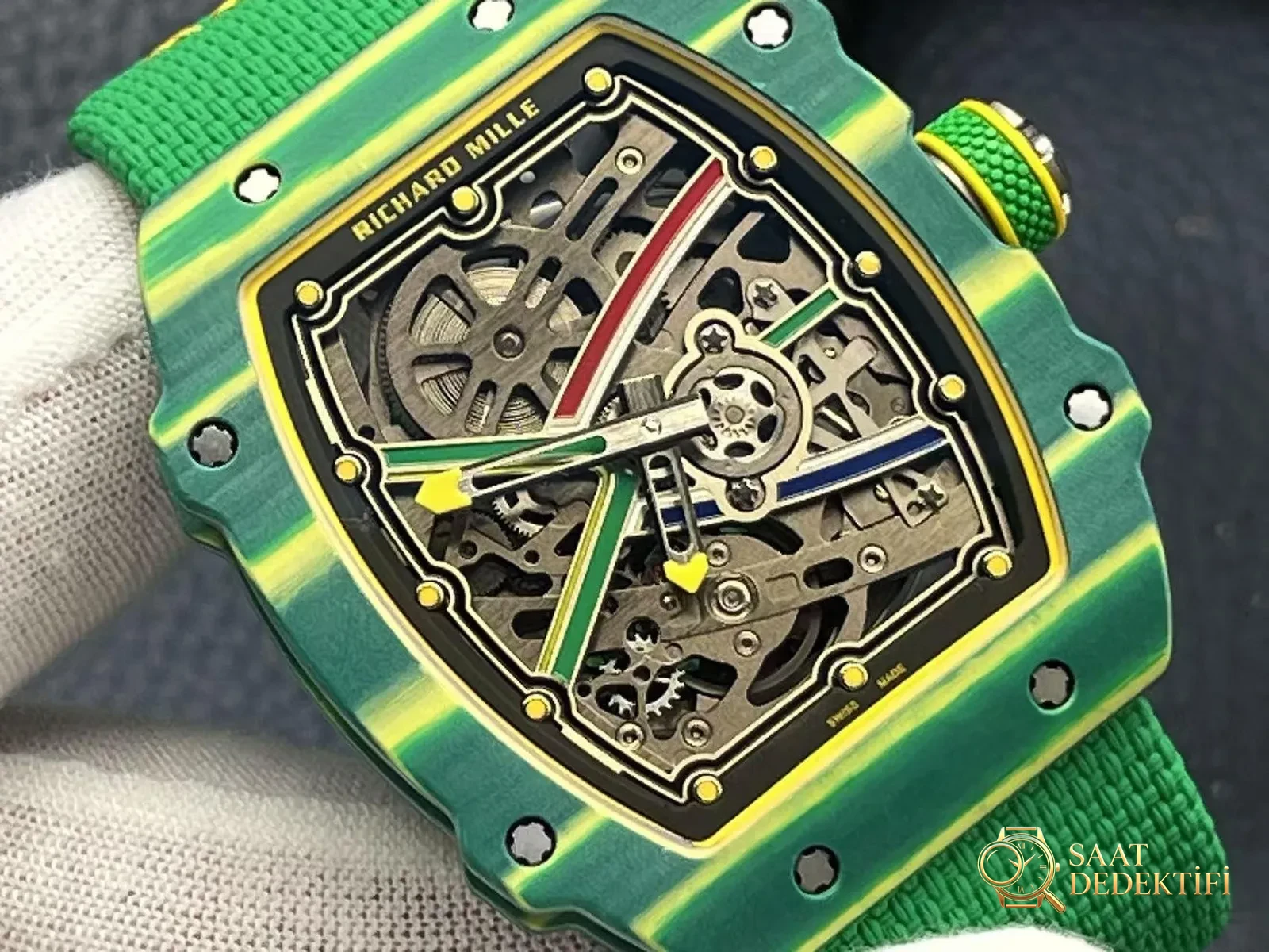 Richard Mille RM67-02 V3 Nihai Replika Sürümü Tanıtıldı! - Bezel İçi Rehaut Gravürü ve Hizalaması