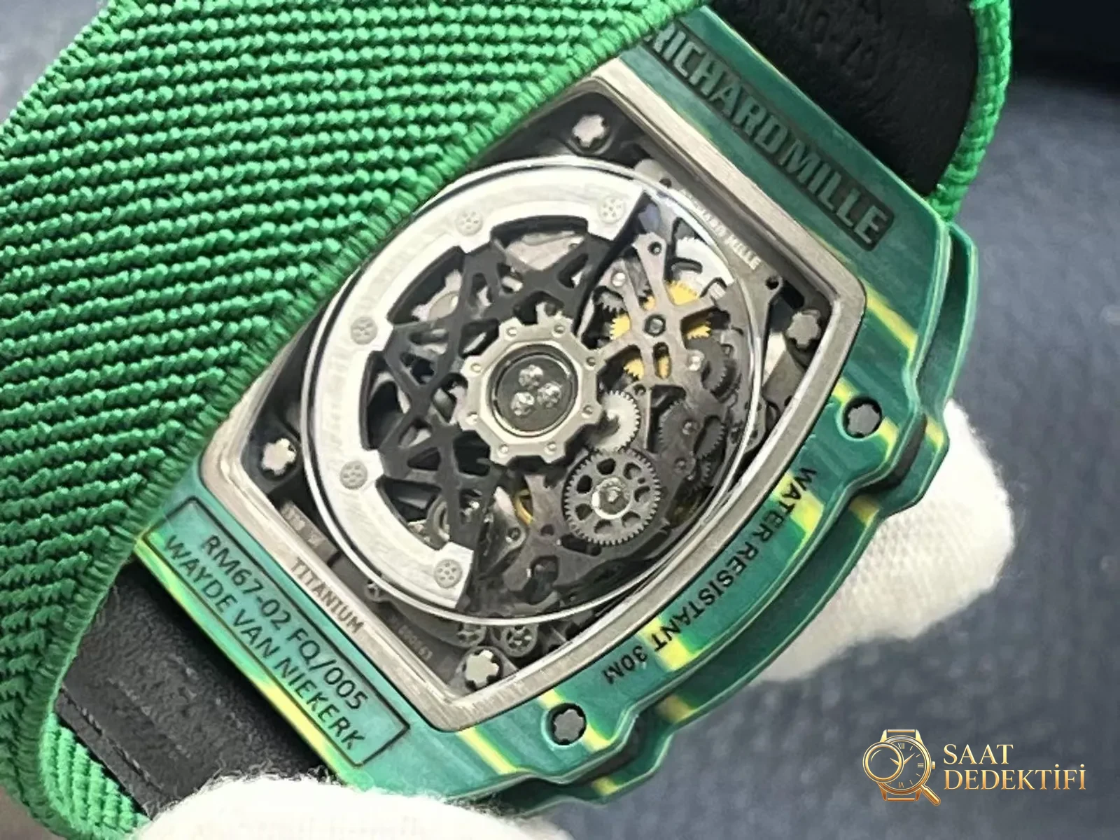 Richard Mille RM67-02 V3 Nihai Replika Sürümü Tanıtıldı! - Takimetre Skalası ve Baskı Keskinliği
