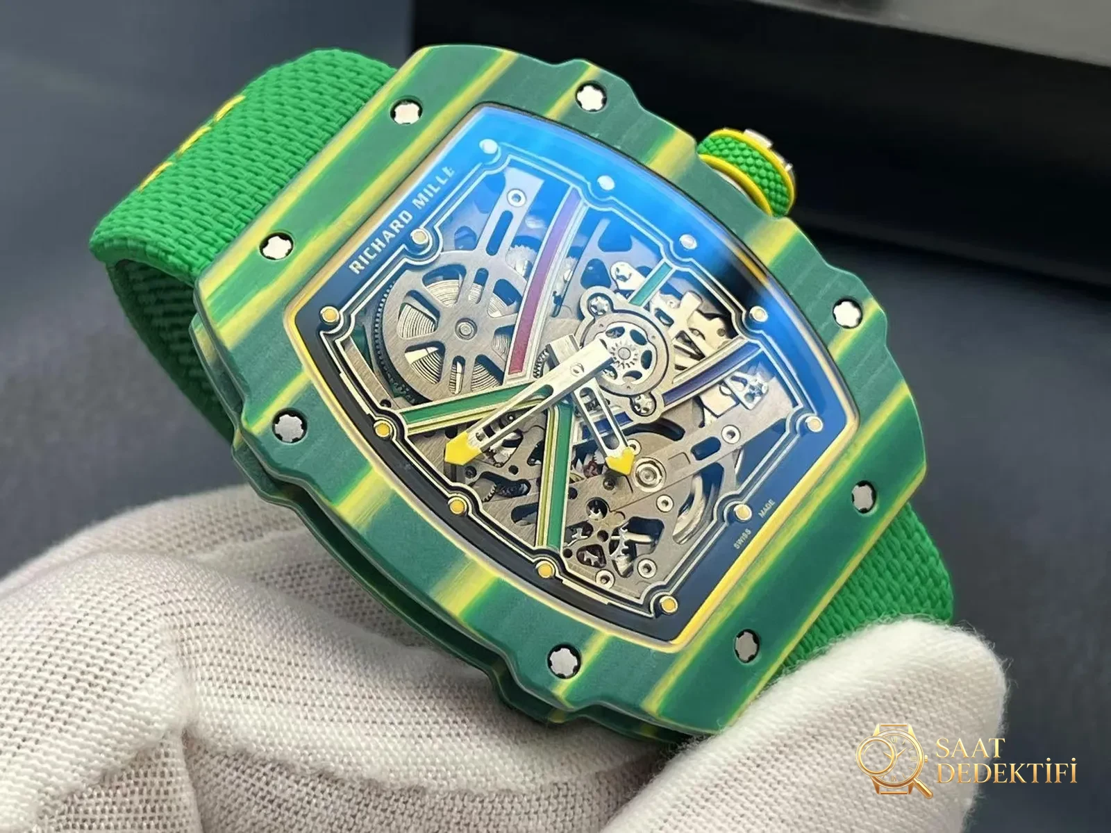 Richard Mille RM67-02 V3 Nihai Replika Sürümü Tanıtıldı! - Mekanizma Regülatör ve Sapma Ayar Bloğu