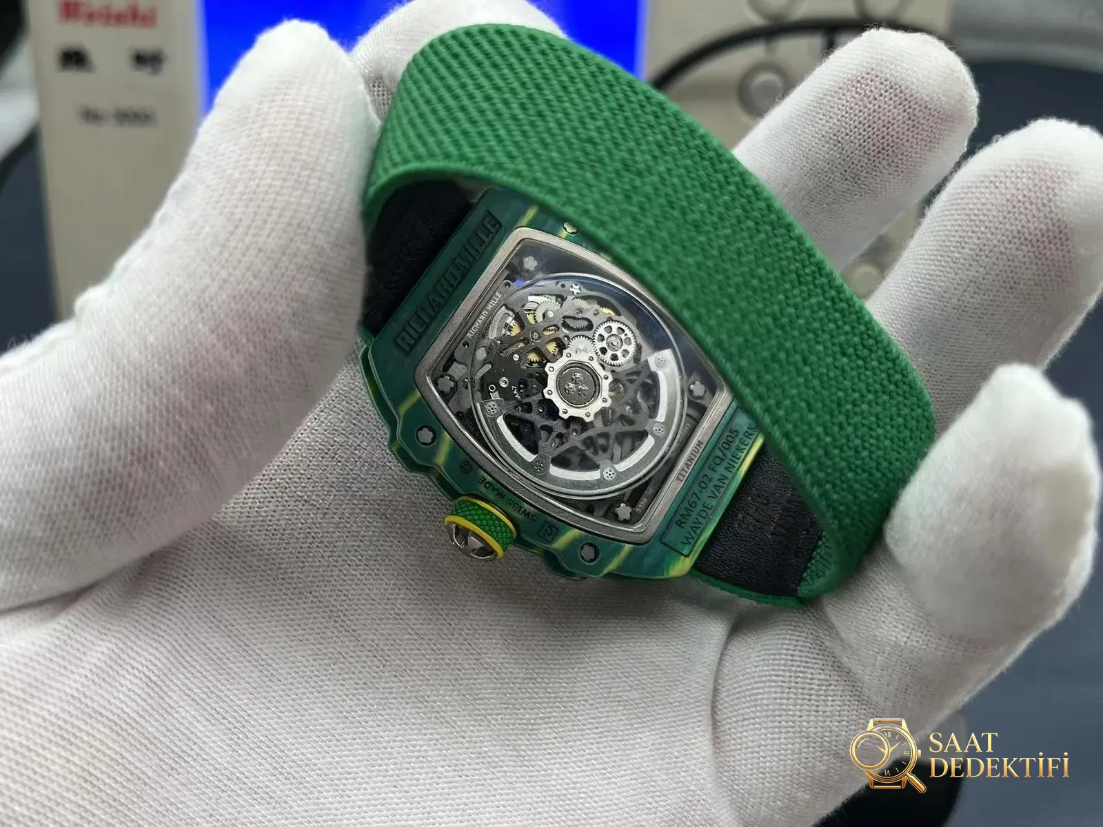 Richard Mille RM67-02 V3 Nihai Replika Sürümü Tanıtıldı! - Kadran Işık Kırılmaları ve Yüzey Dokusu