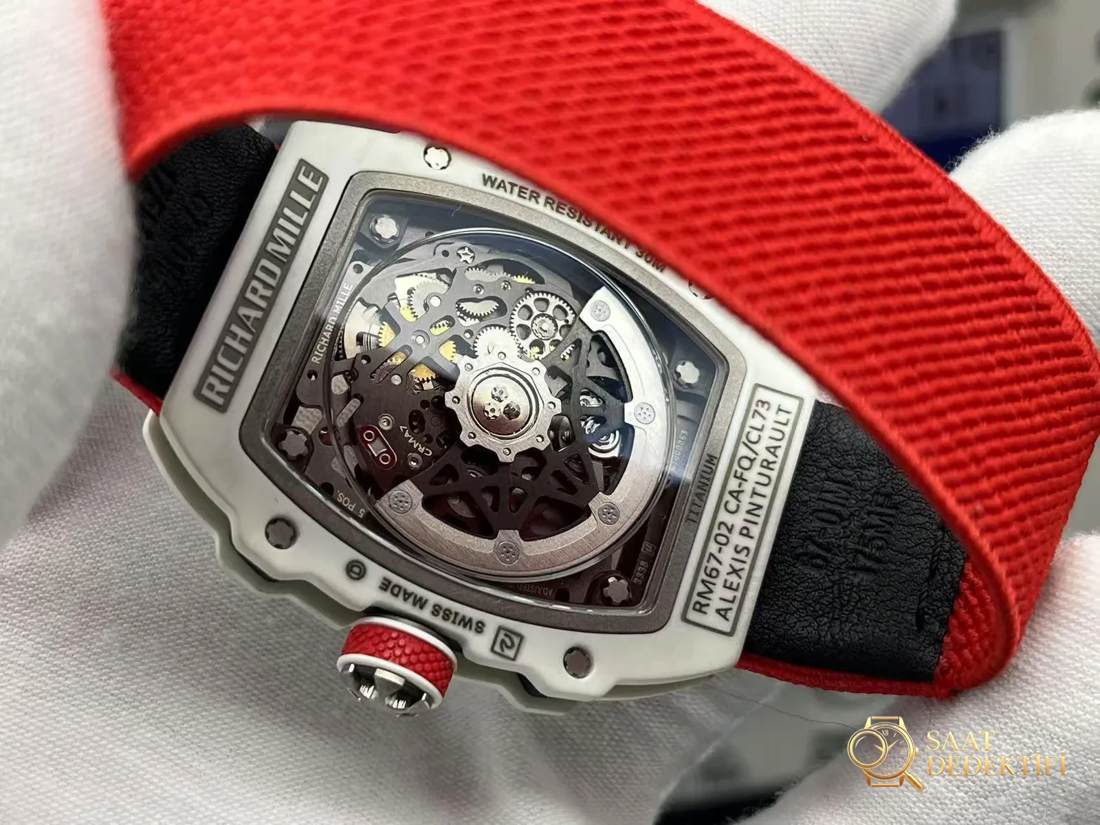Richard Mille RM67-02 V3 Nihai Replika Sürümü Tanıtıldı! - Bilezik, Toka ve Klips Mekanizması