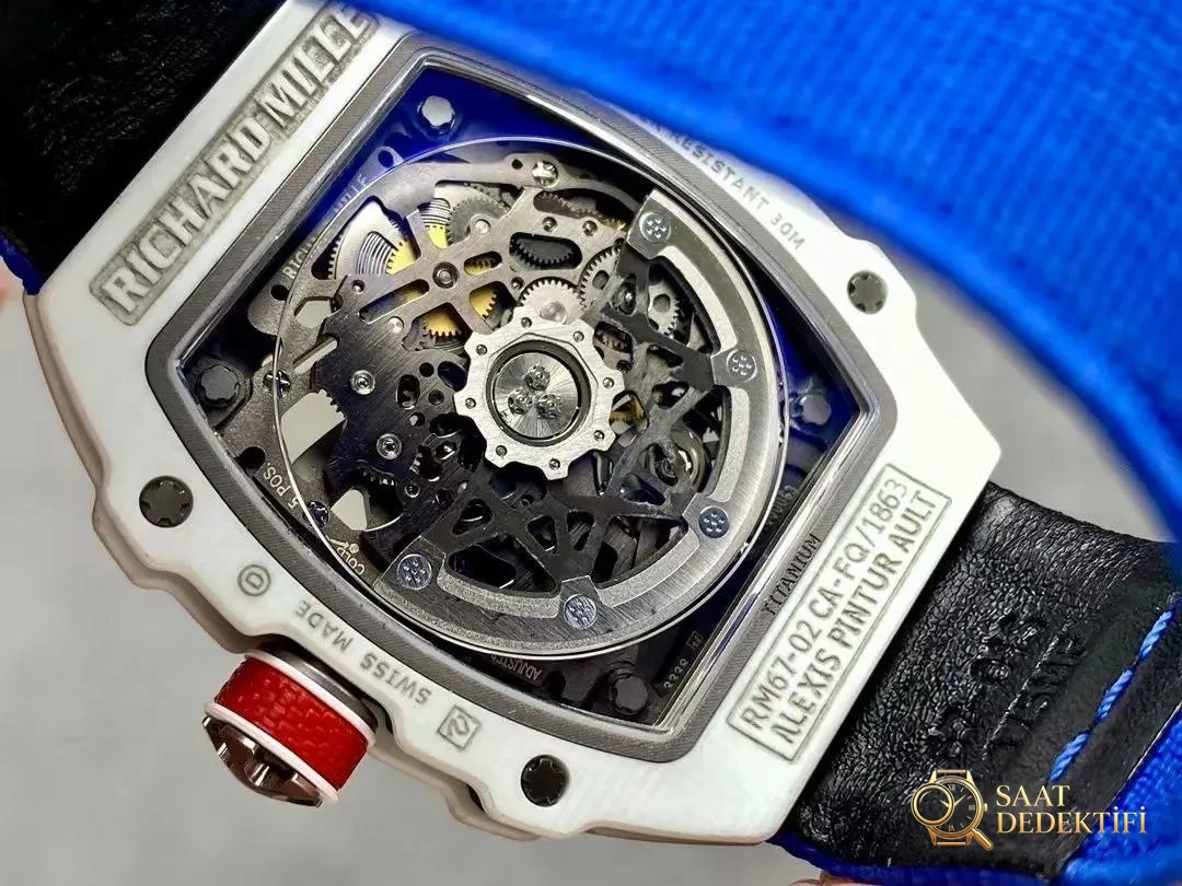Richard Mille RM67-02 V3 Nihai Replika Sürümü Tanıtıldı! - Klips Yaylı Kilit Emniyeti