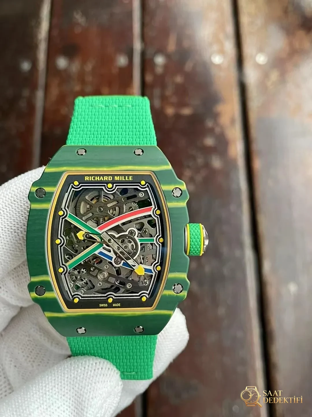 RM67-02 McLaren [Richard Mille RM67-02 V3 Nihai Replika Versiyonu] tanıtıldı! - Makro Kadran ve İndeks İşçiliği
