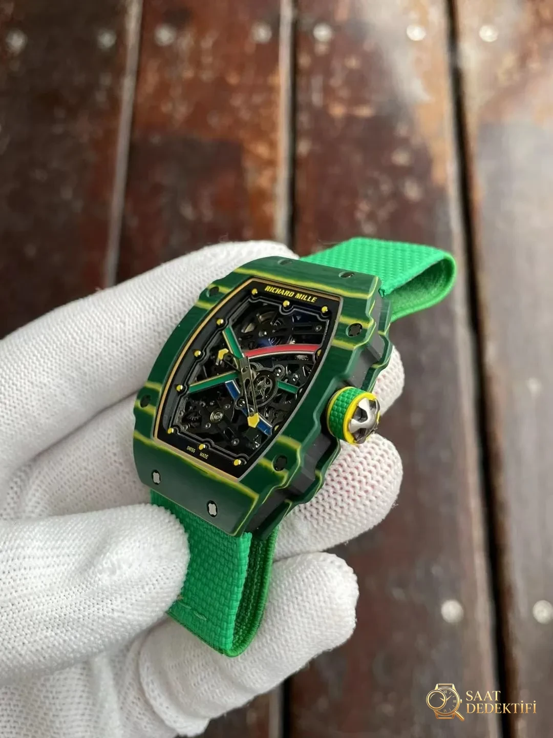 RM67-02 McLaren [Richard Mille RM67-02 V3 Nihai Replika Versiyonu] tanıtıldı! - Mekanizma Zemberek ve Balans Detayı