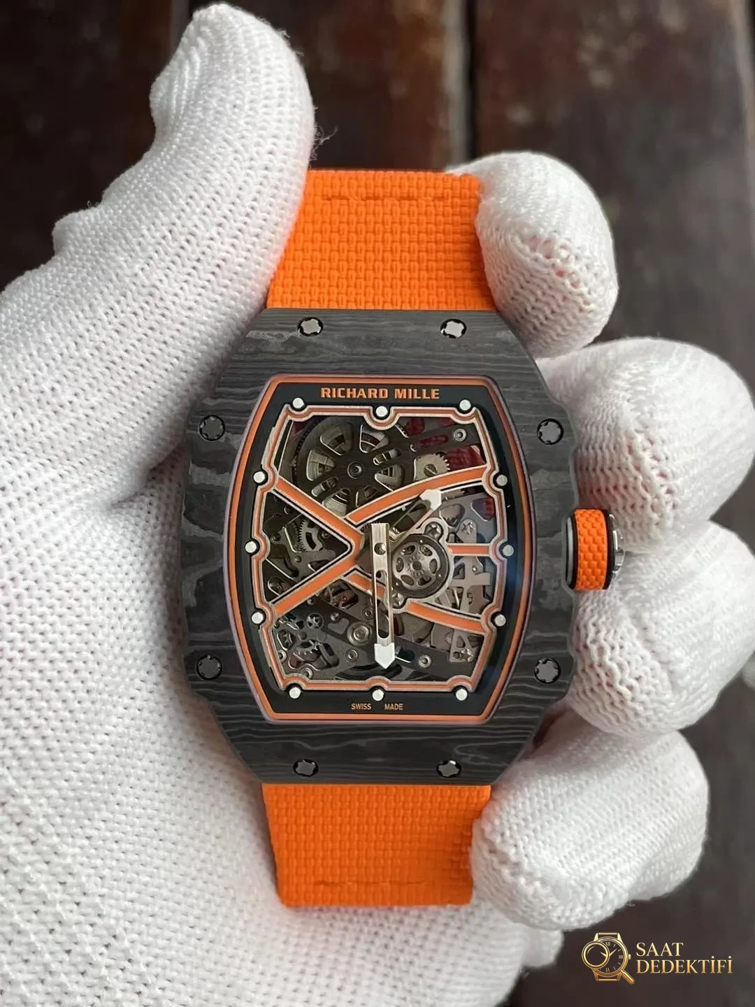 RM67-02 McLaren [Richard Mille RM67-02 V3 Nihai Replika Versiyonu] tanıtıldı! - Yan Profil ve Kordon Bağlantısı