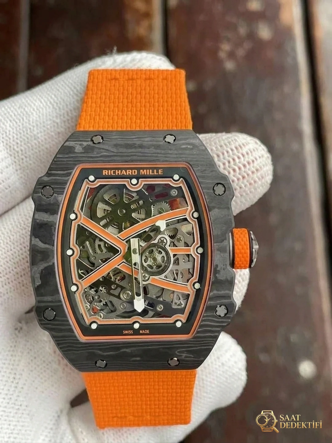 RM67-02 McLaren [Richard Mille RM67-02 V3 Nihai Replika Versiyonu] tanıtıldı! - Mekanizma Çark Dizilimi ve Taş Yatakları