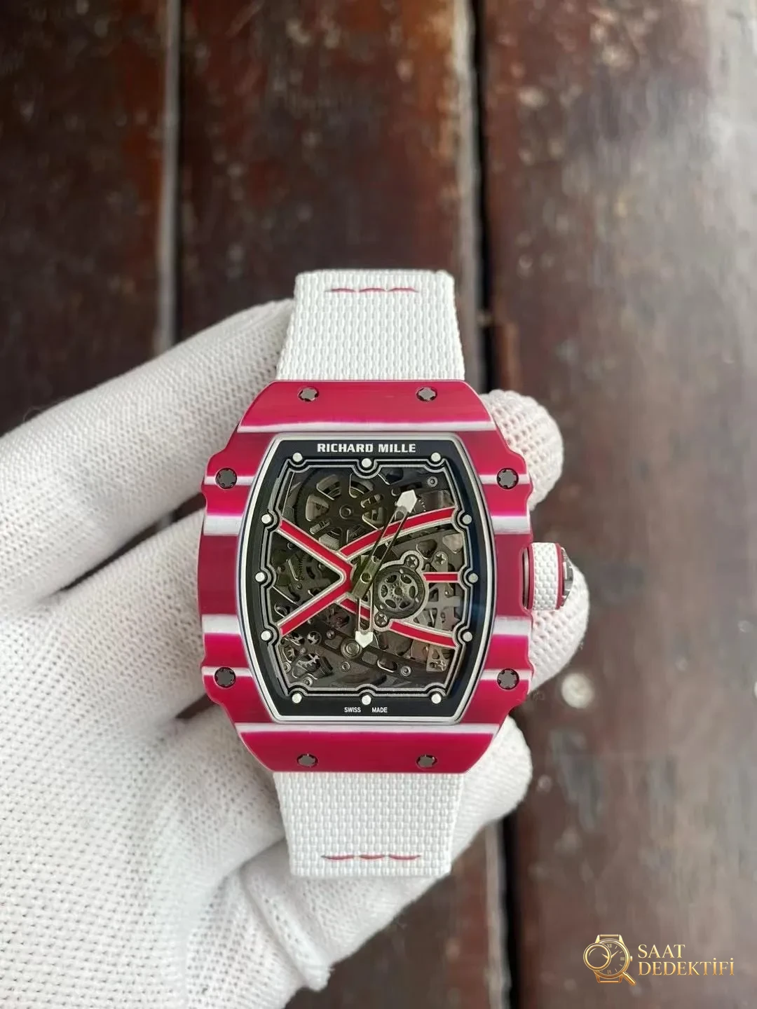 RM67-02 McLaren [Richard Mille RM67-02 V3 Nihai Replika Versiyonu] tanıtıldı! - Kordon Dokusu ve Dikiş Detayları