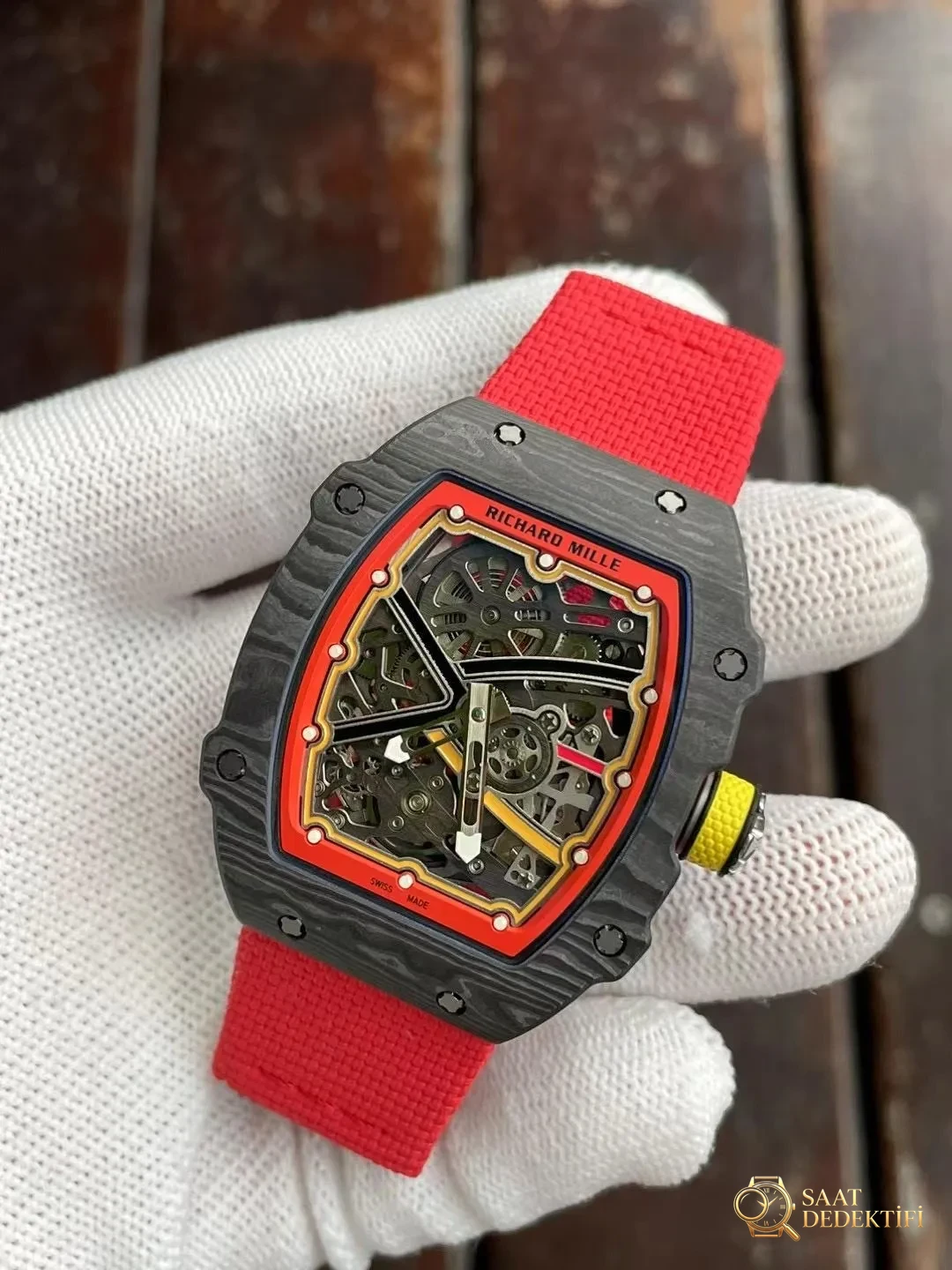 RM67-02 McLaren [Richard Mille RM67-02 V3 Nihai Replika Versiyonu] tanıtıldı! - Safir Kristal Cam Eğimi ve Yansıması