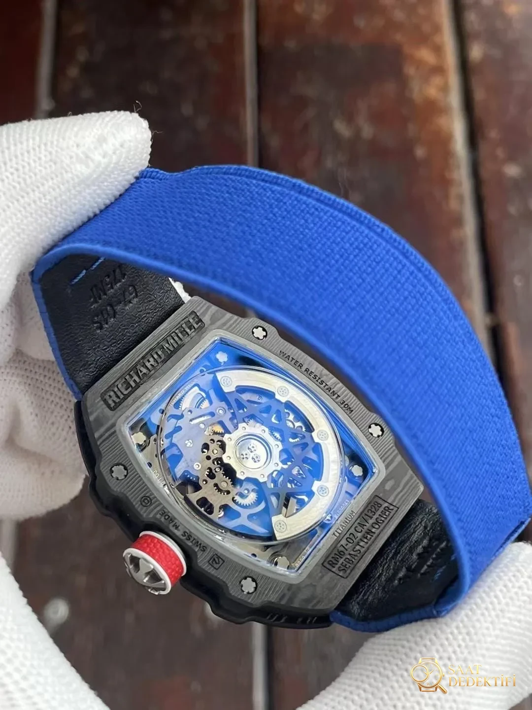 RM67-02 McLaren [Richard Mille RM67-02 V3 Nihai Replika Versiyonu] tanıtıldı! - Deri Kordon Dikiş ve Kenar Boyası