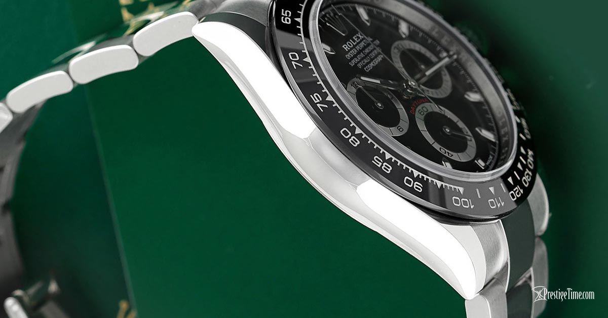 rolex daytona 116500ln siyah kasa kalınlığı