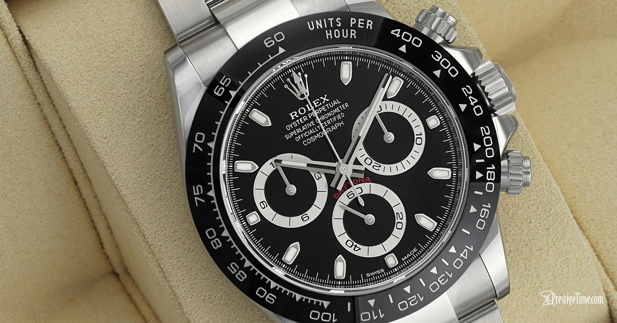 rolex daytona 116500ln siyah kadran