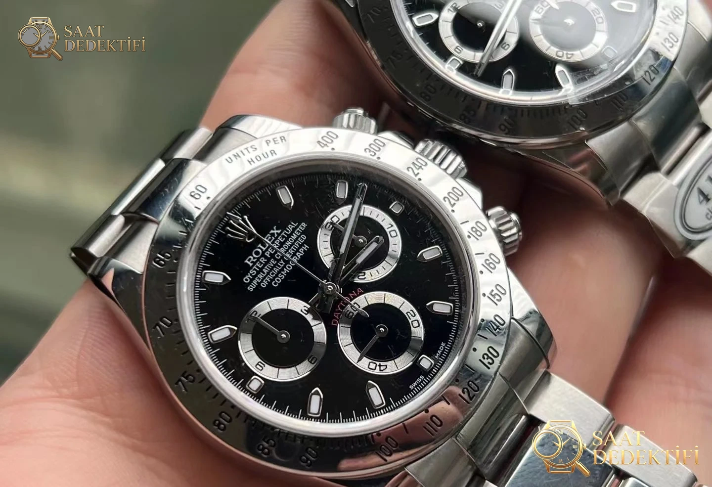Rolex Daytona 116500LN Çelik Kasa Orijinal vs Dandong 4130 Karşılaştırması - Makro Laboratuvar ve Detay İncelemesi