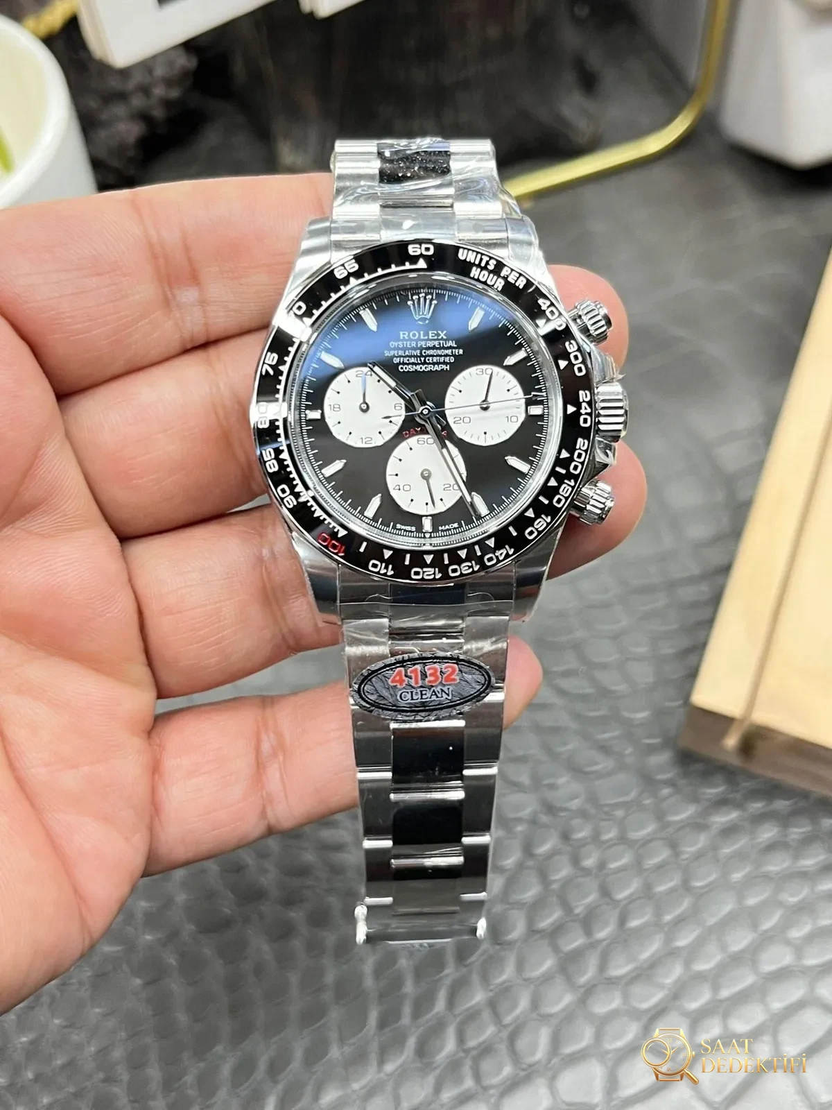 Testbericht zur Rolex Daytona 4131 Clean Factory – Vorderansicht und Gehäusedesign