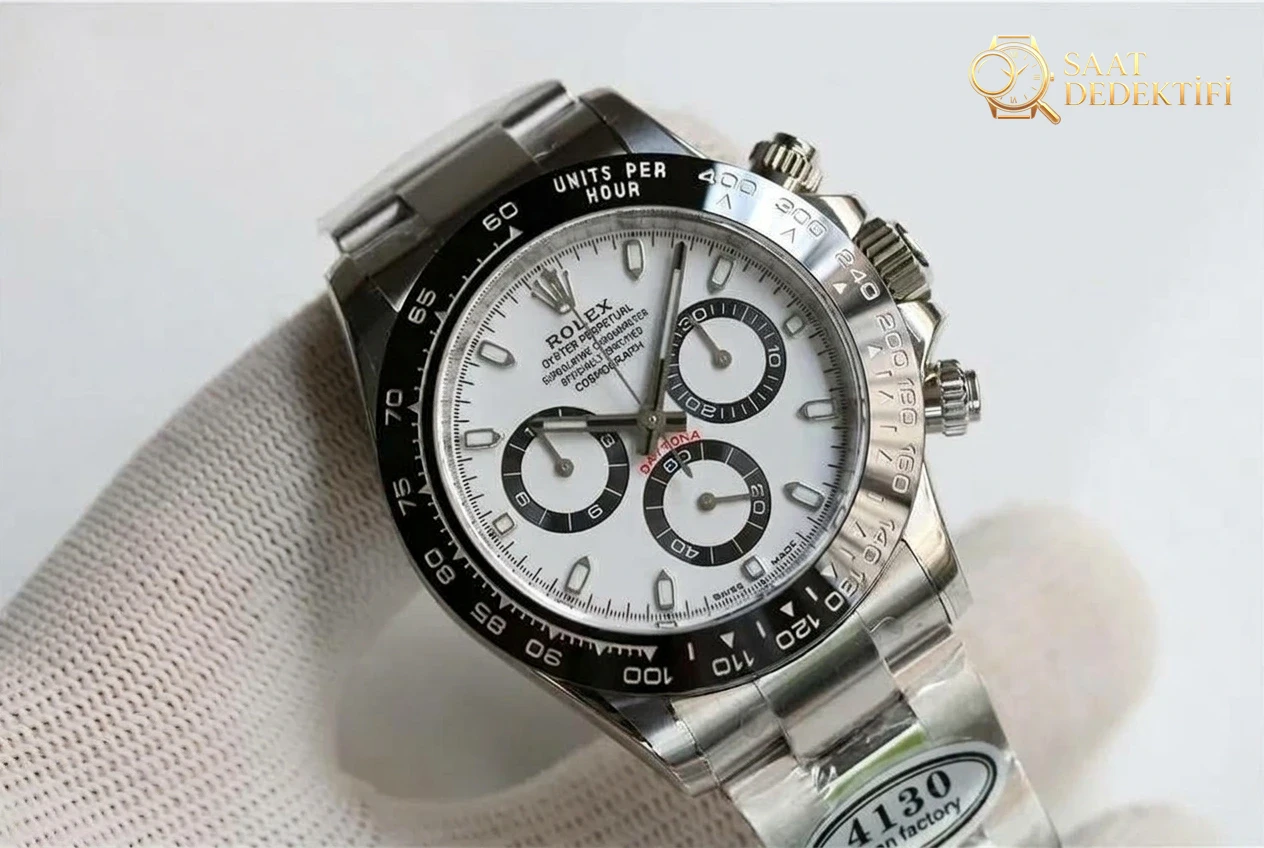 Rolex Daytona Panda için hangi fabrikayı seçmeli? Clean? BT Factory? N Factory? APS Factory? ZF Factory? - Kasa Profili ve Kurma Kolu İncelemesi