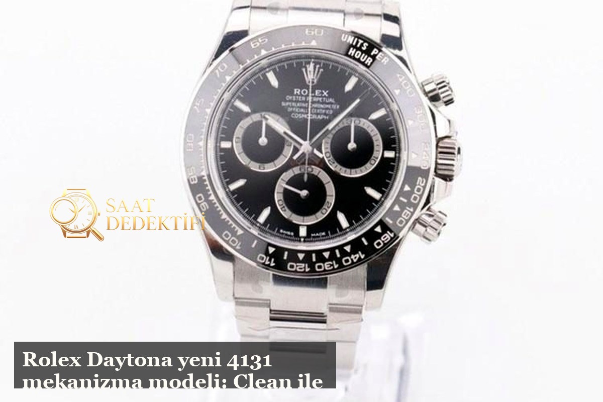 Recensione Rolex Daytona 4131 Clean Factory - Vista frontale e design della cassa