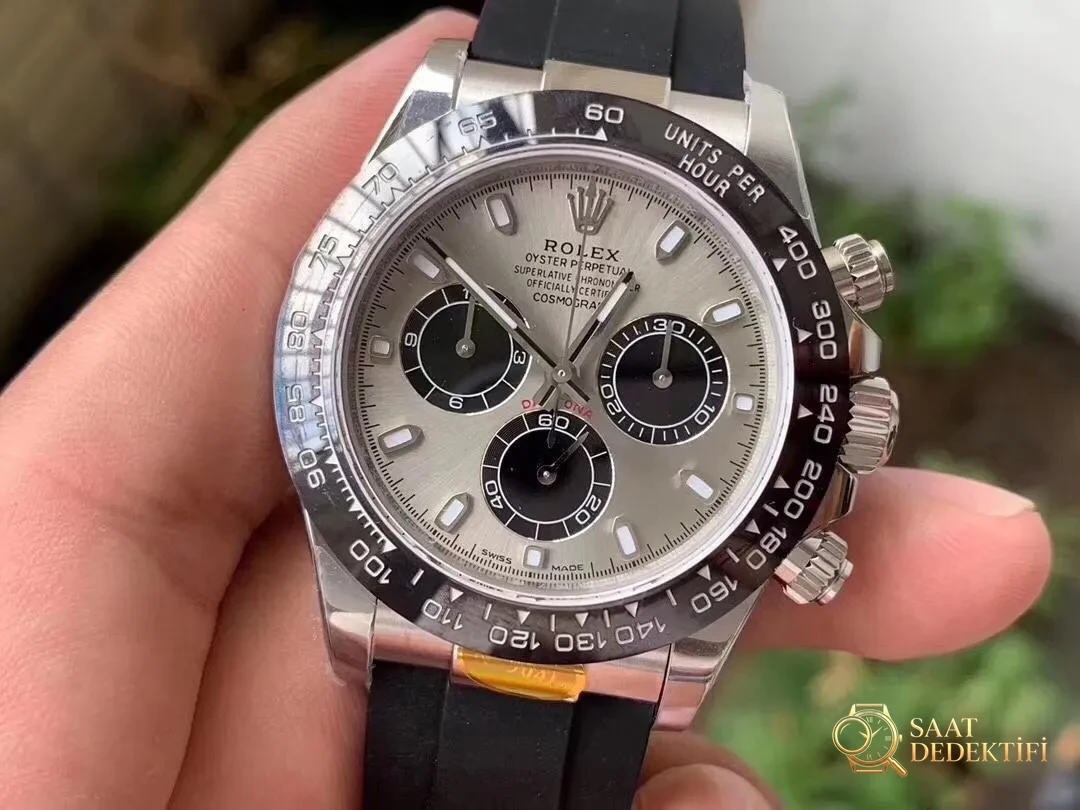 Rolex Gri Panda Daytona'nın Factory 4130 V3 Versiyonu Olup Olmadığı Nasıl Anlaşılır - görsel 1