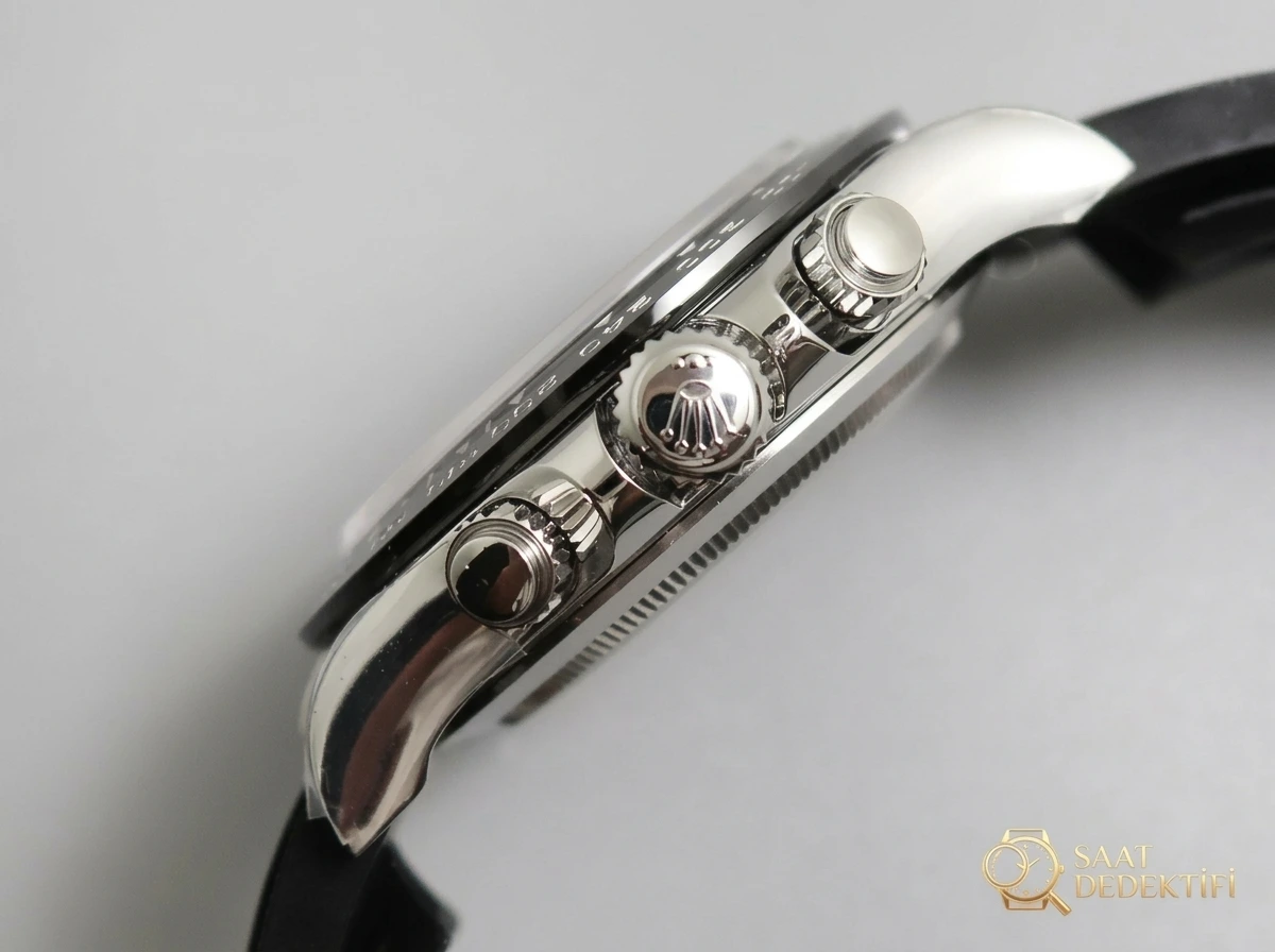 Rolex N4130 gri kadranlı Daytona ve Yu Wenle kauçuk kayış modeli: hangisini daha çok seviyorsunuz? - Makro Kadran ve İndeks İşçiliği