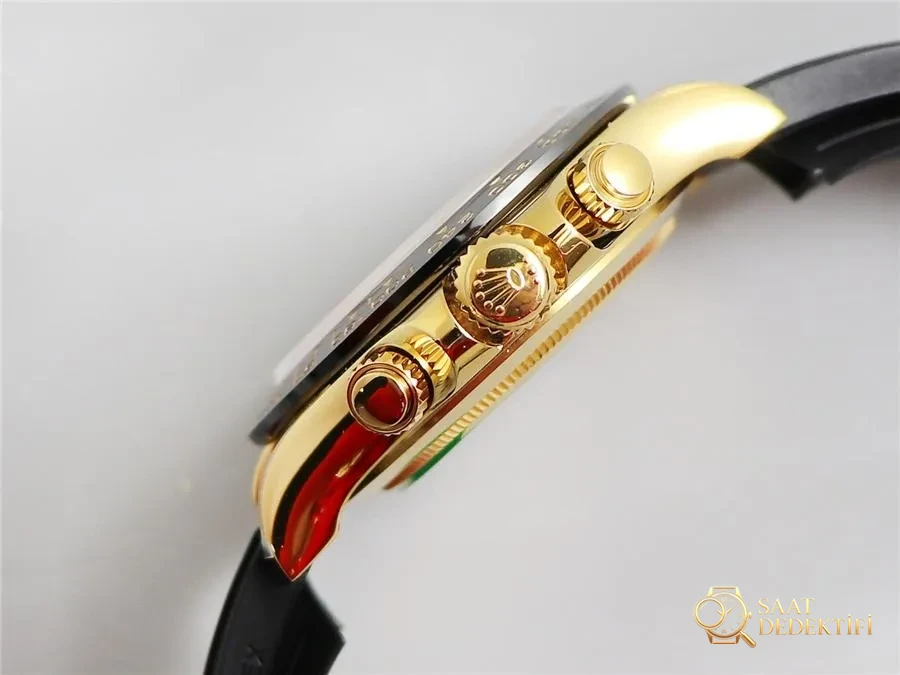 Rolex N4130 gri kadranlı Daytona ve Yu Wenle kauçuk kayış modeli: hangisini daha çok seviyorsunuz? - Bilezik Bakla Ayrımı ve Pim Yapısı