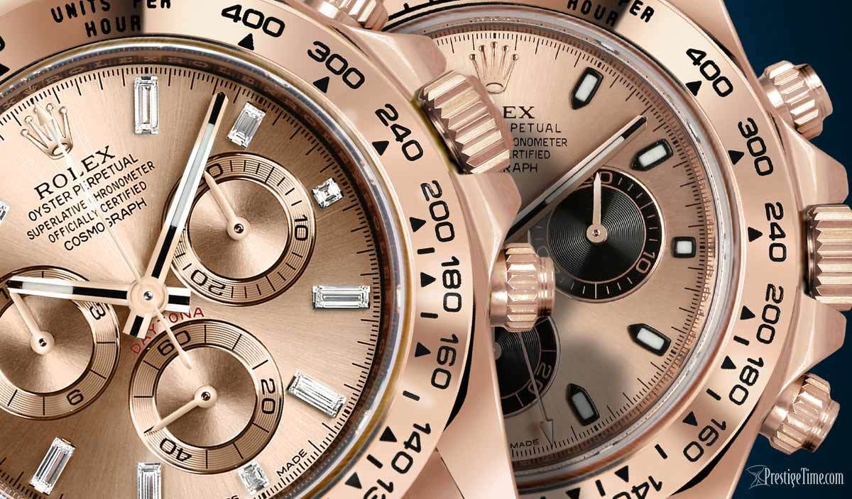 Rolex Daytona Roze Altın