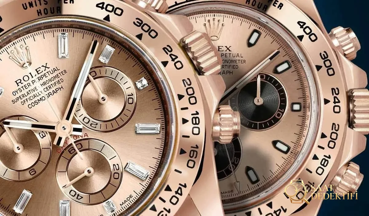 Rolex Daytona Roze Altın