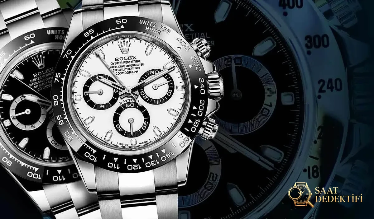 Rolex Daytona Paslanmaz Çelik