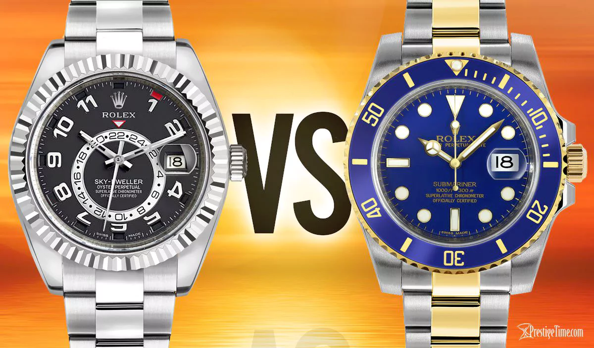 Rolex Sky-Dweller VS Submariner: Hangisi Daha İyi?