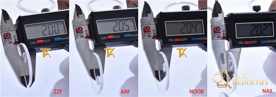 Gerçek-replika karşılaştırması: ZZ Factory AR Factory NAIL ve N Factory Rolex siyah su hayaleti replika saatiyle orijinalin en detaylı görselli incelemesi - Arka Kapak Gravür ve Seri Numarası