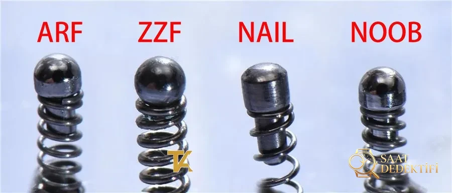 Gerçek-replika karşılaştırması: ZZ Factory AR Factory NAIL ve N Factory Rolex siyah su hayaleti replika saatiyle orijinalin en detaylı görselli incelemesi - Kadran Tipografisi ve Yazı Kabartmaları