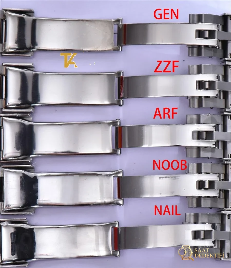 Gerçek-replika karşılaştırması: ZZ Factory AR Factory NAIL ve N Factory Rolex siyah su hayaleti replika saatiyle orijinalin en detaylı görselli incelemesi - Genel Açı ve Koleksiyon Duruşu