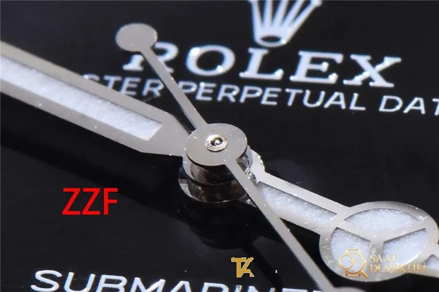Gerçek-replika karşılaştırması: ZZ Factory AR Factory NAIL ve N Factory Rolex siyah su hayaleti replika saatiyle orijinalin en detaylı görselli incelemesi - Kasa Profili ve Kurma Kolu İncelemesi