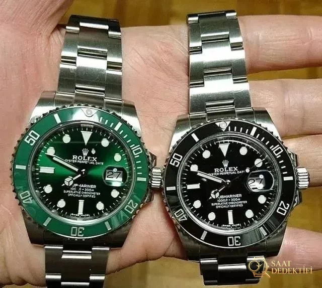 Rolex Submariner Yeşil Su Hayaleti İncelemesi - Kadran Detayı ve Bezel İşçiliği