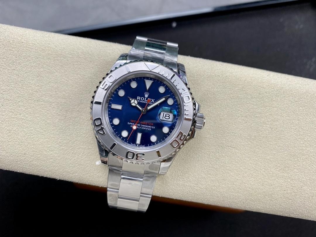 Rolex VS Factory gri Yacht-Master / mavi Yacht-Master Dandong 3235 mekanizması nasıl doğru ayırt edilir? — 2. fotoğraf