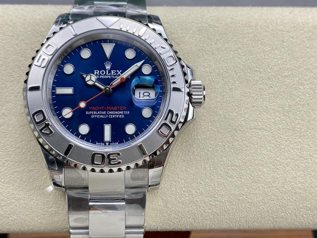 Rolex VS Factory gri Yacht-Master / mavi Yacht-Master Dandong 3235 mekanizması nasıl doğru ayırt edilir? — 4. fotoğraf