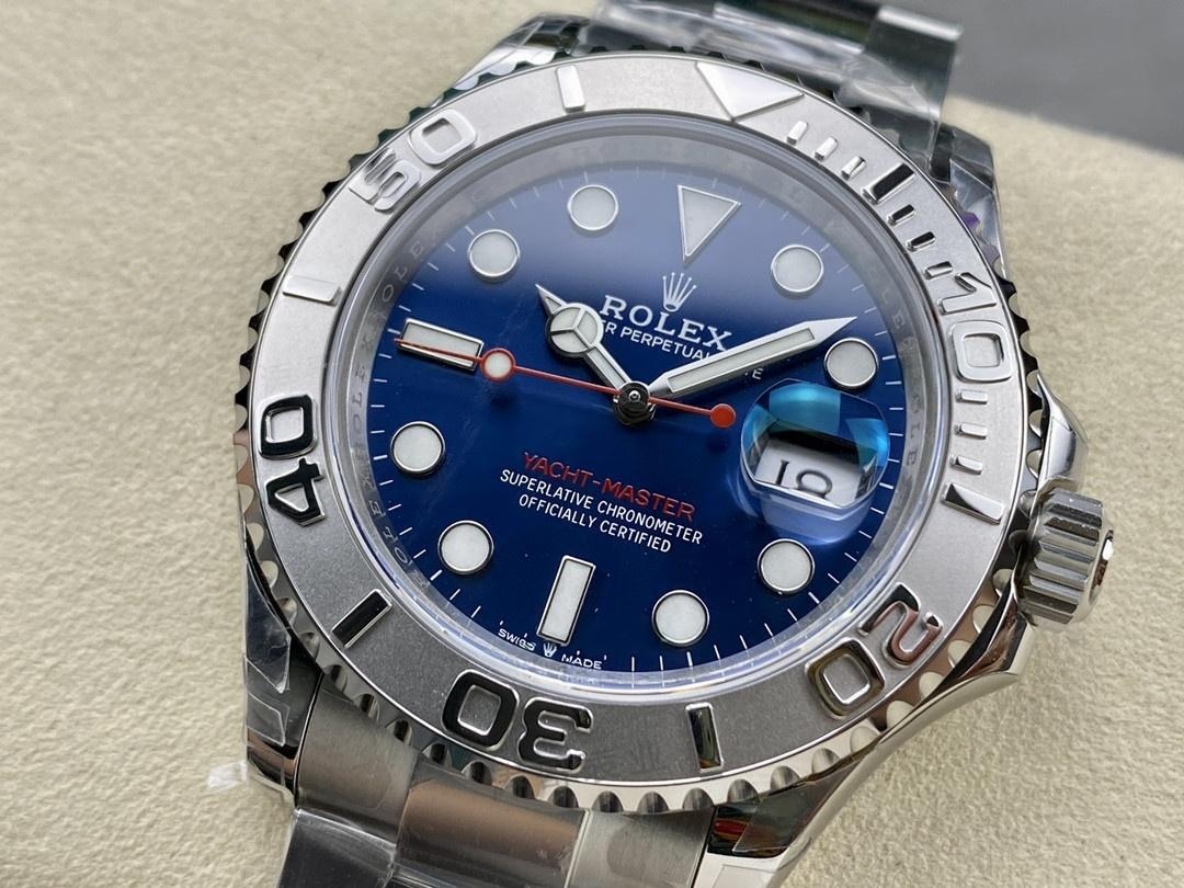 Rolex VS Factory gri Yacht-Master / mavi Yacht-Master Dandong 3235 mekanizması nasıl doğru ayırt edilir? — 6. fotoğraf