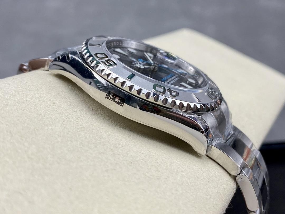 Rolex VS Factory gri Yacht-Master / mavi Yacht-Master Dandong 3235 mekanizması nasıl doğru ayırt edilir? — 8. fotoğraf
