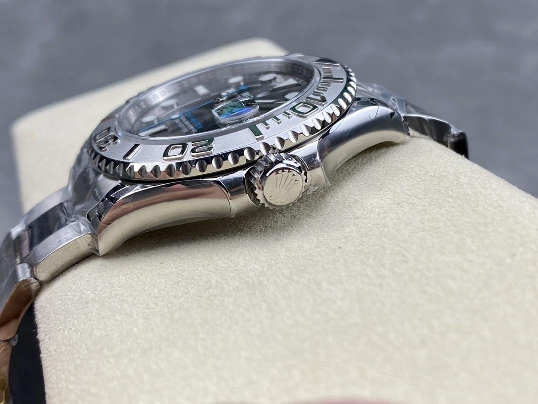 Rolex VS Factory gri Yacht-Master / mavi Yacht-Master Dandong 3235 mekanizması nasıl doğru ayırt edilir? — 9. fotoğraf