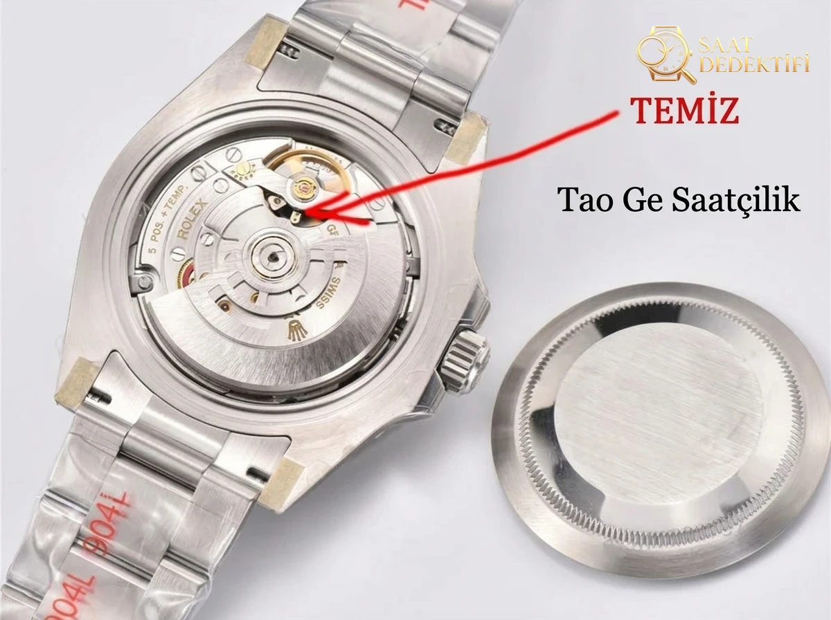 Rolex VS Factory gri Yacht-Master / mavi Yacht-Master Dandong 3235 mekanizması nasıl doğru ayırt edilir? - Kasa Çeliği ve Polisaj Kalitesi